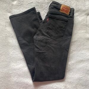 🔥🖤WARDROBE ESSENTIAL❤️‍🔥 Women's Black Levi's Super Low Bootcut